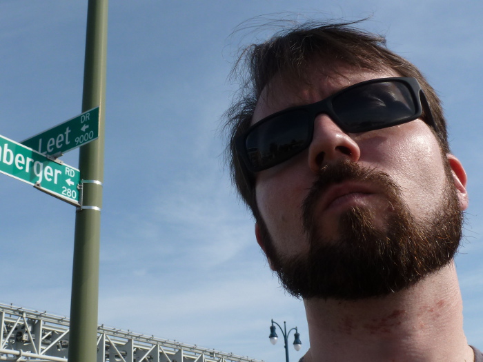 Me on Leet street.