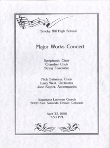 Cover of the program