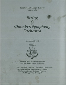 Page 1 of the program