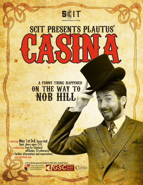 Promotional poster for Casina