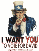 I need your vote