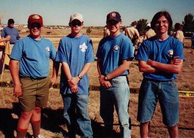 Matt Ingleby, Mark Coleman, Andy Horn, and David Fifield